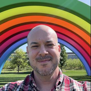 Under the Rainbow at Apple Park