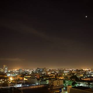 Mexico City's Night Skyline