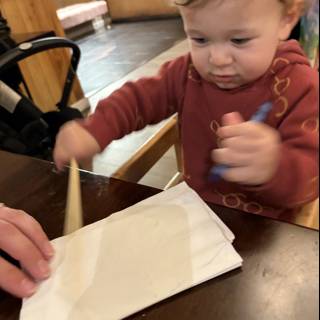 Little Artist at Work