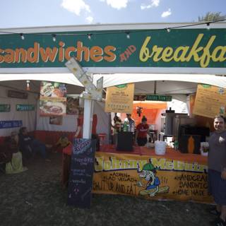 Sandwich Stand at Coachella