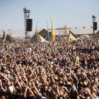 The Massive Crowd at Coachella Music Festival