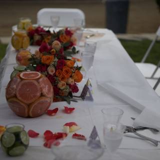 The Bountiful Table at the Hertz Wedding