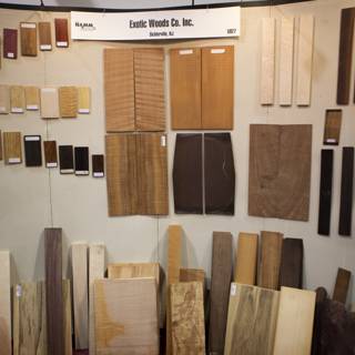 Mastering the Craft: A Display of Woodworking Tools and Materials