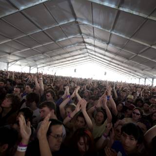 Saturday 1 Coachella Concert Crowd