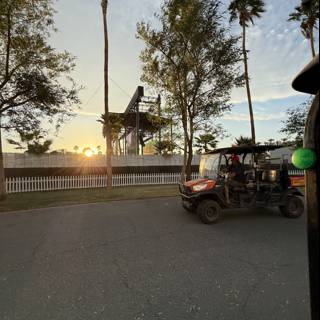 Sunset Over the Empire Polo Club