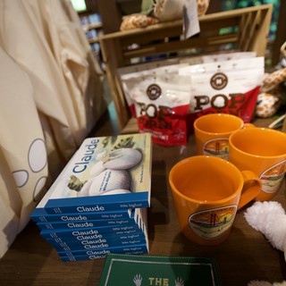 Memorial Display for Claude the Beloved Bigfoot