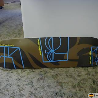 Skateboard with a Paul Frank Design