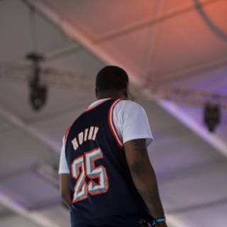 Basketball Jersey on Stage