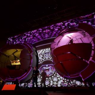 Cosmic Spheres Take Over Coachella's Projection Screen