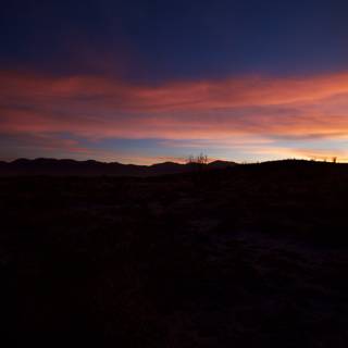 Majestic Sunset over the Anza-Borrego Desert