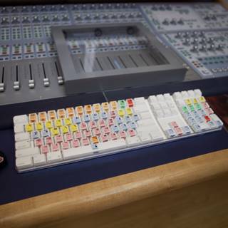 Vibrant Keyboard for Studio Sessions