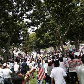 Protest Parade in the Park