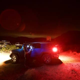 Night-time Jeep Adventure in the Desert