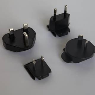A Variety of Black Plugs
