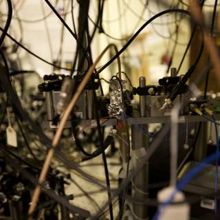 Wires Galore in a Quantum Lab at Caltech