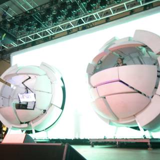 Sphere Projection at Coachella
