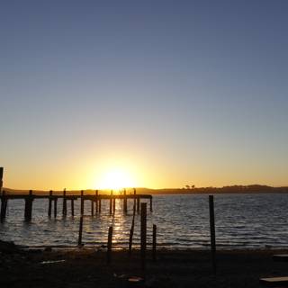 Pier Sunset in San Francisco