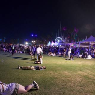 Vibrant Night at Coachella 2024: Energy Under the Stars
