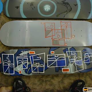 Unique Designs on Skateboards