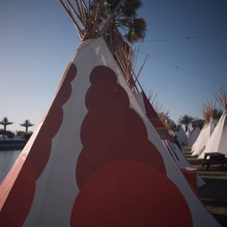 Teepees by the Lake