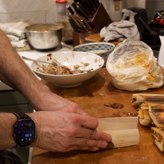 Late Night Christmas Cooking and Kitchen Cleanup