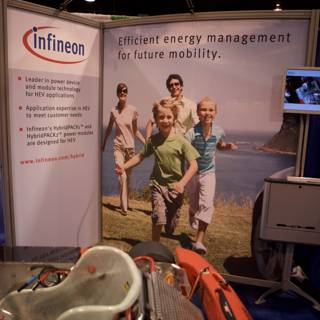 Energy Management Booth with Large Screen