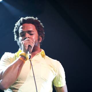 Yellow Shirt Singer Rocks Coachella Stage