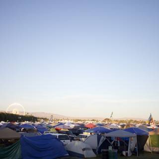 Camping Village at Coachella Music Festival