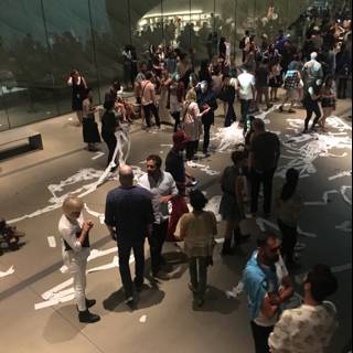 Paper Cutouts in The Broad Museum