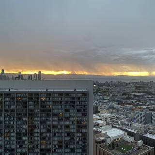 San Francisco's Skyline at Sunrise