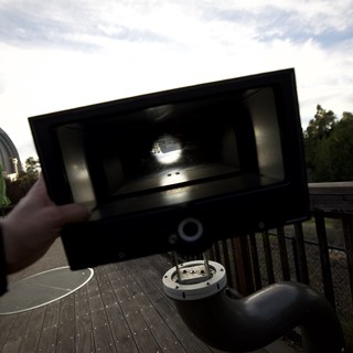 Solar Eclipse Observation Through Pinhole Camera Box