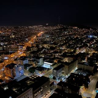 Nighttime Skyscrapers of San Francisco
