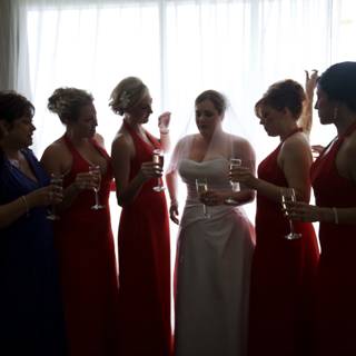 Red Dresses and Wine Glasses