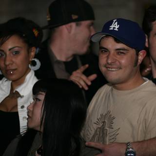 Man in a White Shirt at the Club