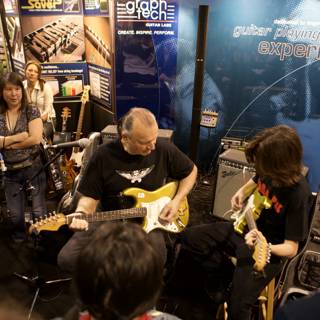 Music Band Performs at the 2008 NAMM Concert