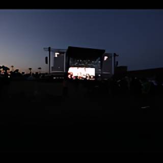 Dusk Set on the Coachella Stage