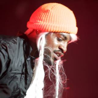 André 3000 in a Hat and Wig