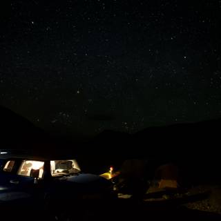 Nighttime Parking Beneath the Stars