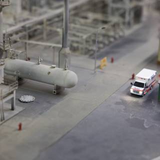 Miniature Express: Industrial Scene