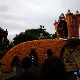Magical Castle Float at Disneyland