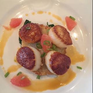 Scallops on a Plate
