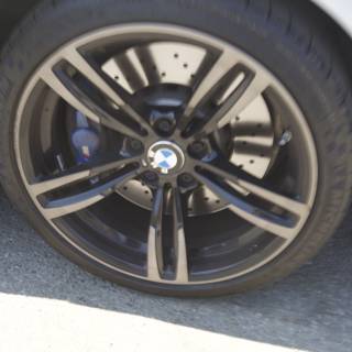 BMW M4 Alloy Wheels in Motion