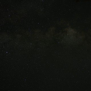 Milky Way Arcs Over Lassen Volcanic Night Sky