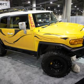 Yellow Toyota FJ Cruiser steals the show at LA Auto Show