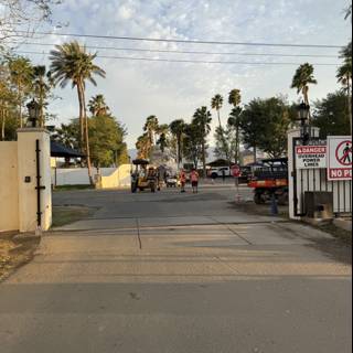 Sunset at the Crossroads