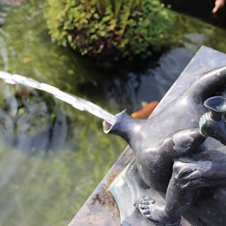 Monkey Fountain Sculpture