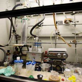 Equipment Galore in the UCLA Nanomachines Lab
