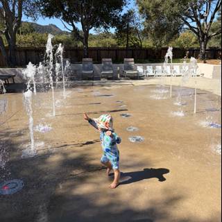 Joyful Splash in the Sun