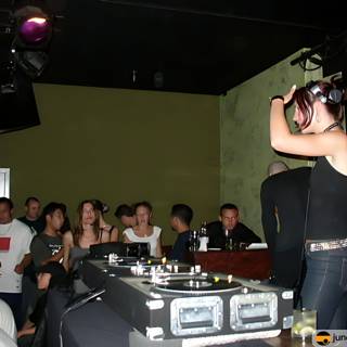 DJ Vibes at the Night Club