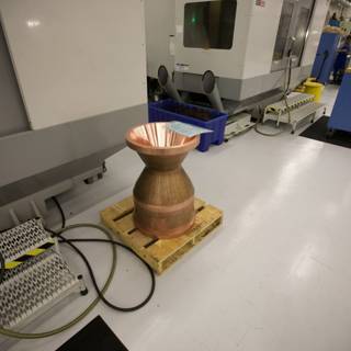 Copper Vase in a Factory